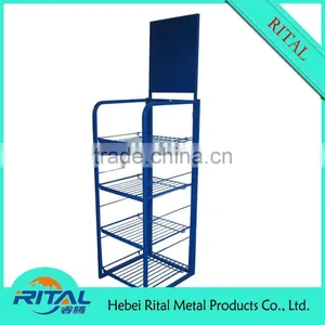 Indoor Wire Display Racks for Home Display Wire Shelf thumbnail-1