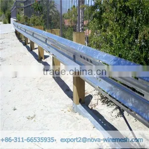 Factory Price Galvanized Highway Guardrail thumbnail-5