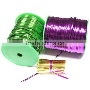 Shiny Metallic Twist Tie Pet Gift Wrapping Magic Tape thumbnail-4