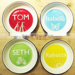 Enamel Rice Plate Dinnerware Dish/Enamel Dish thumbnail-1