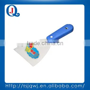Carbon Steel Putty Knife With Blue Plastic Handle JQ-6106B thumbnail-1