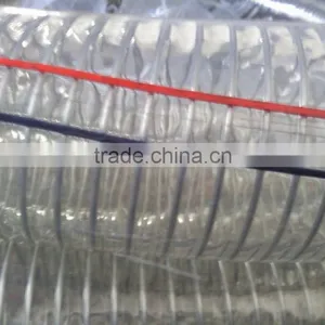 CHINA WHOLESALE PLASTIC TUBES PVC FLEXIBLE STEEL WIRE HOSE thumbnail-4