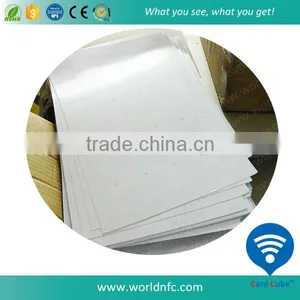 China Suppliers RFID Inlay PVC Sheet for S50,S70, PLUS S2K, S4K, Desfire EV1 2K/4K/8K, Ultralight, I Code Sli thumbnail-5