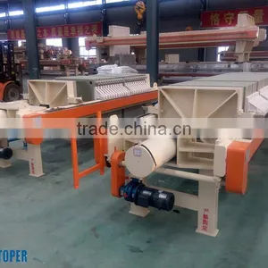 Papermaking Factory Mixed Sludge Dewatering Filter Press of Membrane Plate Type Automatically Operation thumbnail-2