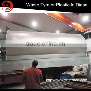 2016 High Quality Tire Recycling Machine Rubber Pyrolysis Plant Waste to Diesel Plant thumbnail-2