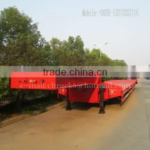 CLW 3 Axles 60ton Excavator Transport Semi Trailer thumbnail-1