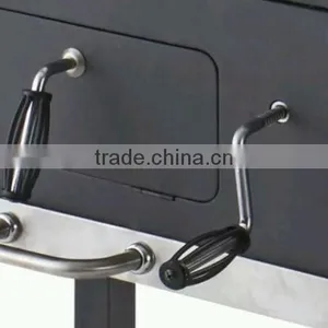 Box Shape Bbq Grill Smoker Trolley thumbnail-5