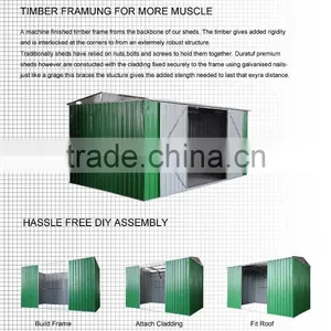 Portable Steel Frame Outdoor Waterproof Sheds for Storage thumbnail-6