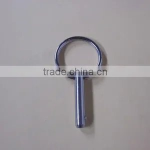 Hardware Zinc Nickle Plated or Stainless Safety Lock Linch Pin o Ring thumbnail-2
