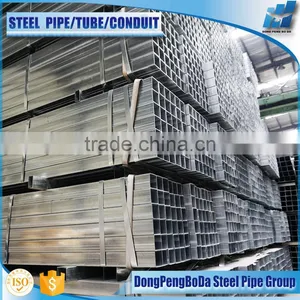 ASTM A500 80/80*1.2mm Pre Galvanized Square Steel Pipe thumbnail-1