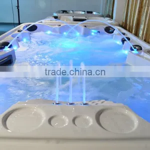 2014 High Quality Large Outdoor Hottub/Spa Massage Bathtub for 9-10 Person thumbnail-3