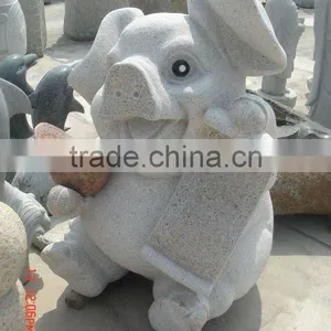 Granite Elephant Sculpture thumbnail-1