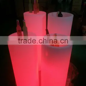 Remote Control Battery Operated Plastic Illuminated Led Wine Cooler/led Wine Ice Bucket thumbnail-4