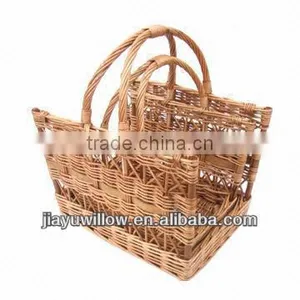 Wholesale Cheap Natural Basket for Storage Wood thumbnail-1