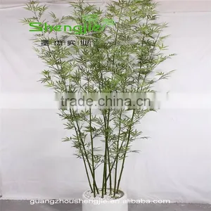 SJLJ013591 Artificial Tree and Plant Fake Plastic Bamboo Stick for Garden Wall Decoration thumbnail-2