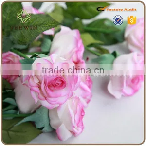 Valentine Single Real Touch Artificial Rose Flower thumbnail-1