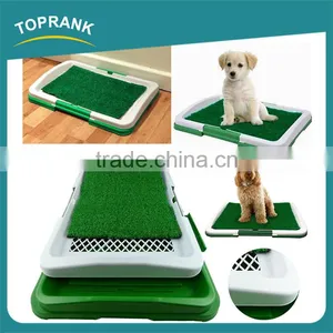 Hot Selling Easy to Clean Pet Training Dog Grass Mat Toilet Puppy Potty Pad Tray thumbnail-1