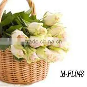 Spilt Willow With Plastic Lining Gift Basket Decorations thumbnail-2