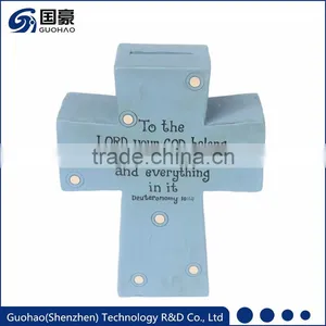 Custom Kids Gift Resin Religious Crucifix Money Boxes thumbnail-1