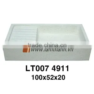 East Asia Exporter Rustic Cylinder Unique Decorative Sink thumbnail-1