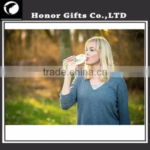 Factory Price Logo Custom Colorful Sleeves Wholesale Glass Water Bottle thumbnail-3