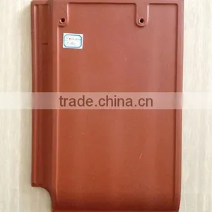 Professional Spanish Clay Roof Tile, Waterproof Flat Concrete Roof Tile thumbnail-4
