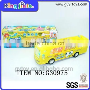 Safe Material Cheap Yellow Oem Kids Funny Bus Toys thumbnail-1