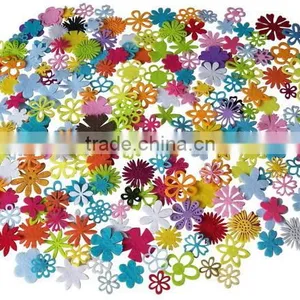 Eco Friendly New Products Promotional Gift Wholesale Ornaments Felt Artificial Decoration Fabric Flower on Express thumbnail-1