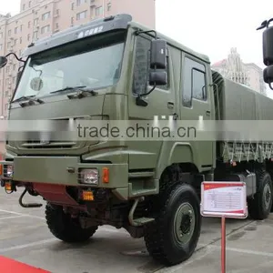 HOWO Military Truck 6x6 Trucks for Sale thumbnail-1