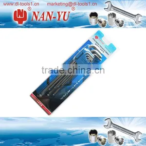9PC Extra Long Ball Point Hex Key Wrench Set thumbnail-1
