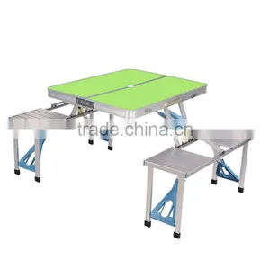 Lightweight Metal Folding Table and Chair Outdoor Furniture thumbnail-2