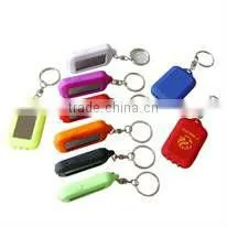 Solar Flashlight Key Chain thumbnail-1