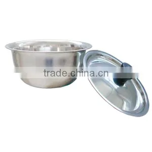 HR Stainless Steel Oil Basin With Lid thumbnail-1