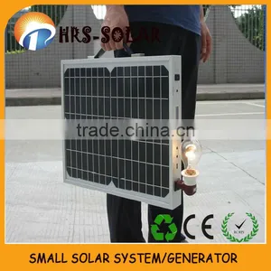 DC 12V New Product Portable Solar System Solar Charger With Radio thumbnail-1
