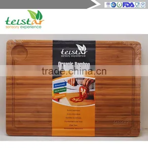 Manufacturers Wholesale Organic Bamboo Chopping Block the FDA Safety of Kitchen Cutting Board thumbnail-2
