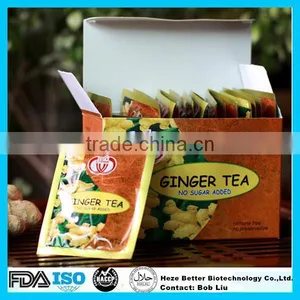 FDA Approved Instant Honey Ginger Tea, Instant Ginger Tea, Instant Honeyed Ginger Drink thumbnail-1