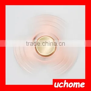 UCHOME HOT!EDC Toys Triangular Hand Spinner Torqbar Brass Material Professional Finger Gyro thumbnail-4