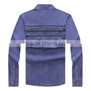 Raidyboer Men's Printed Long Sleeve t Shirt 100%cotton With Placket Raidy Boer thumbnail-3