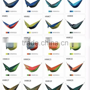 Factory Wholesale Lightweight Folding Nylon Outdoor Camping Hammock,portable Parachute Hammock thumbnail-1