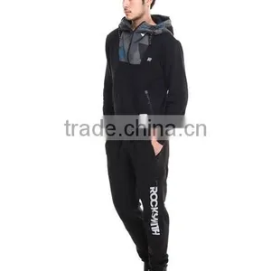 Custom Men Zipper Chimney Collar Sweatshirt thumbnail-6