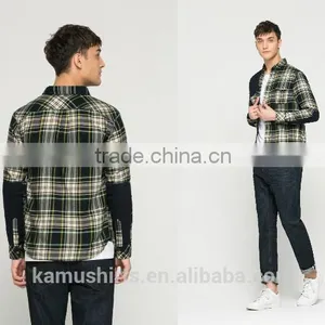 Funky Designer Mens Shirts Wholesale Man Flannel Shirts thumbnail-5