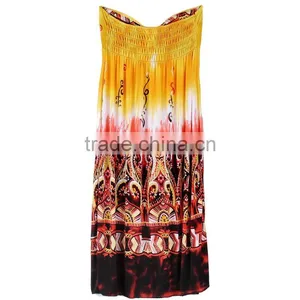 Sexy Sleeveless Mermaid Tie Dye Dress,women Fashion Dress,beach Dress thumbnail-4