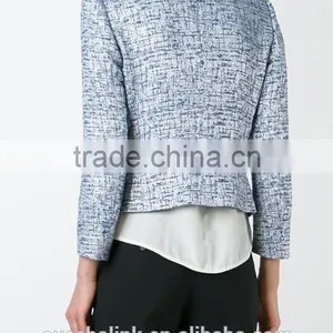 Nice Design Outdoor Ladies Elegant Tweed Jacket Low Price thumbnail-2