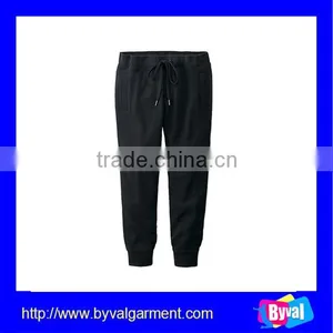 Wholesale Cotton Jogger Pants Custom Plain Sport Trousers for Unisex thumbnail-3