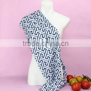 Monogram Jersey Winter Soft Fashionable Greek Key Scarf With Many Colors thumbnail-1