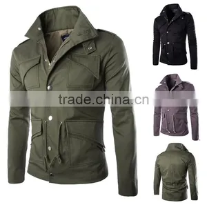 Wholesale 2016 Latest Design Fashion Winter Jacket , Low Price Woven Men Winter Jacket thumbnail-1