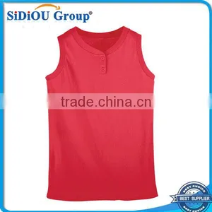 Design Augusta Sleeveless Softball Jersey Two-Button Ladies thumbnail-1