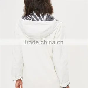 2017 OEM Hot Sale Petite Anti-wind Jacket With Patch Pockets for Women thumbnail-4
