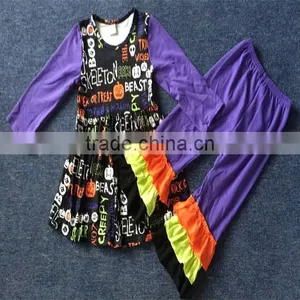 Wholesale Baby Girls Boutique Remake Clothing Set Halloween Costumes for Kids Children Clothes thumbnail-1
