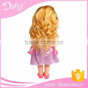 Custom 16 Inch Vinyl Plastic American Fairy Princess Dress Display Kid Toy Doll thumbnail-3